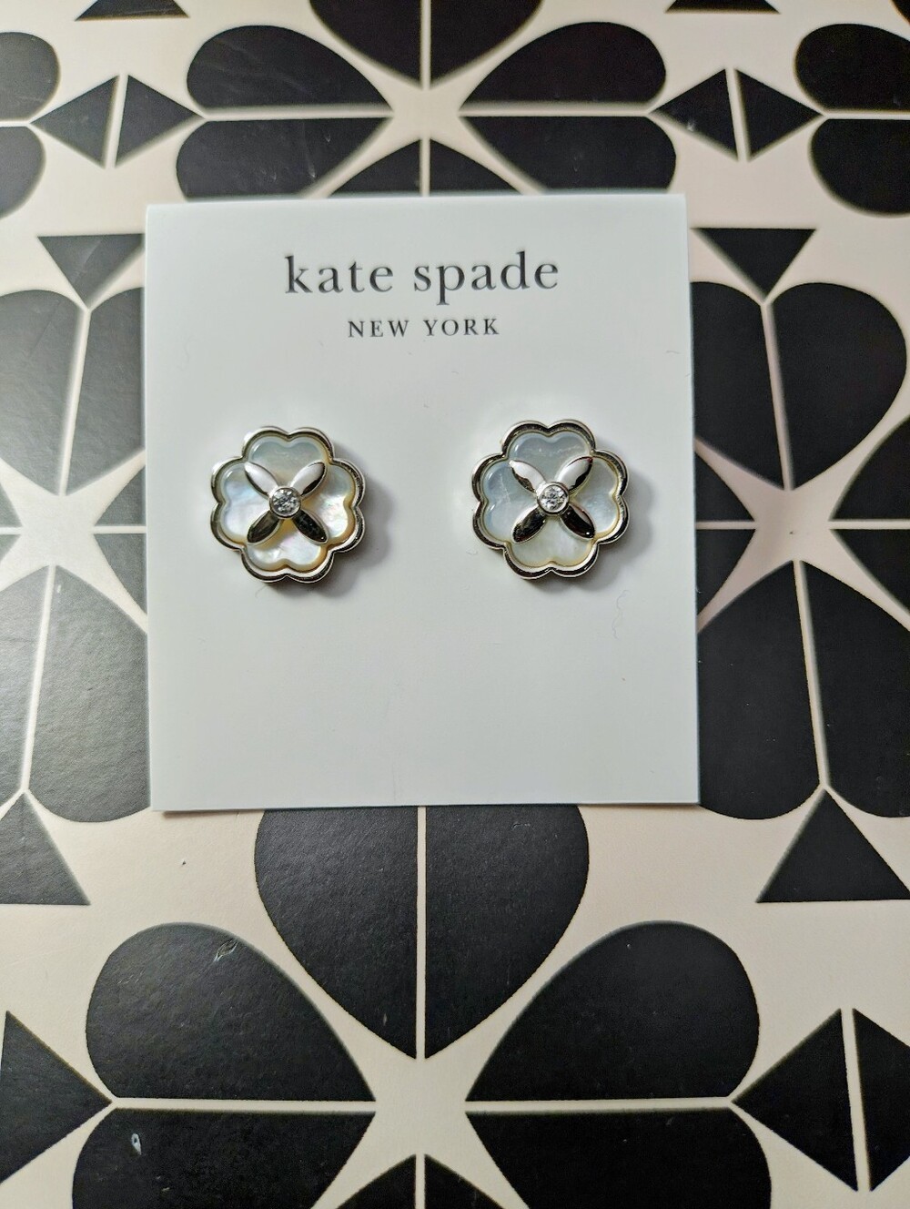 Kate Spade New York Heritage Bloom Studs - Genuine Mother of Pearl - SOLD OUT!